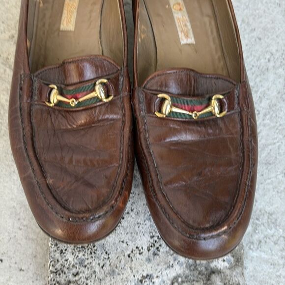 Vintage Gucci horse bit loafers - Picture 5 of 10